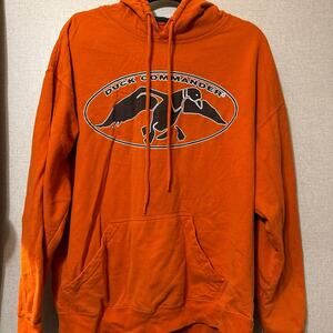 orange duck commander hoodie